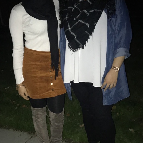 Ava & Viv Tops - Plus size jean top